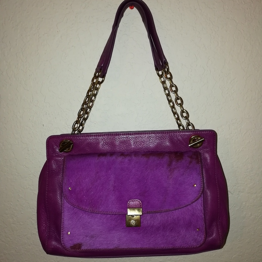 Tory Burch Priscilla Haircalf Bag